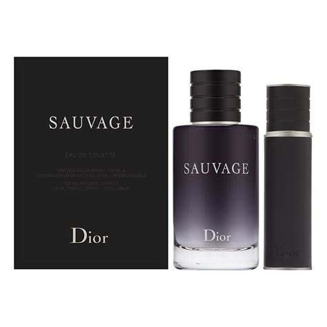 sauvage men's cologne set